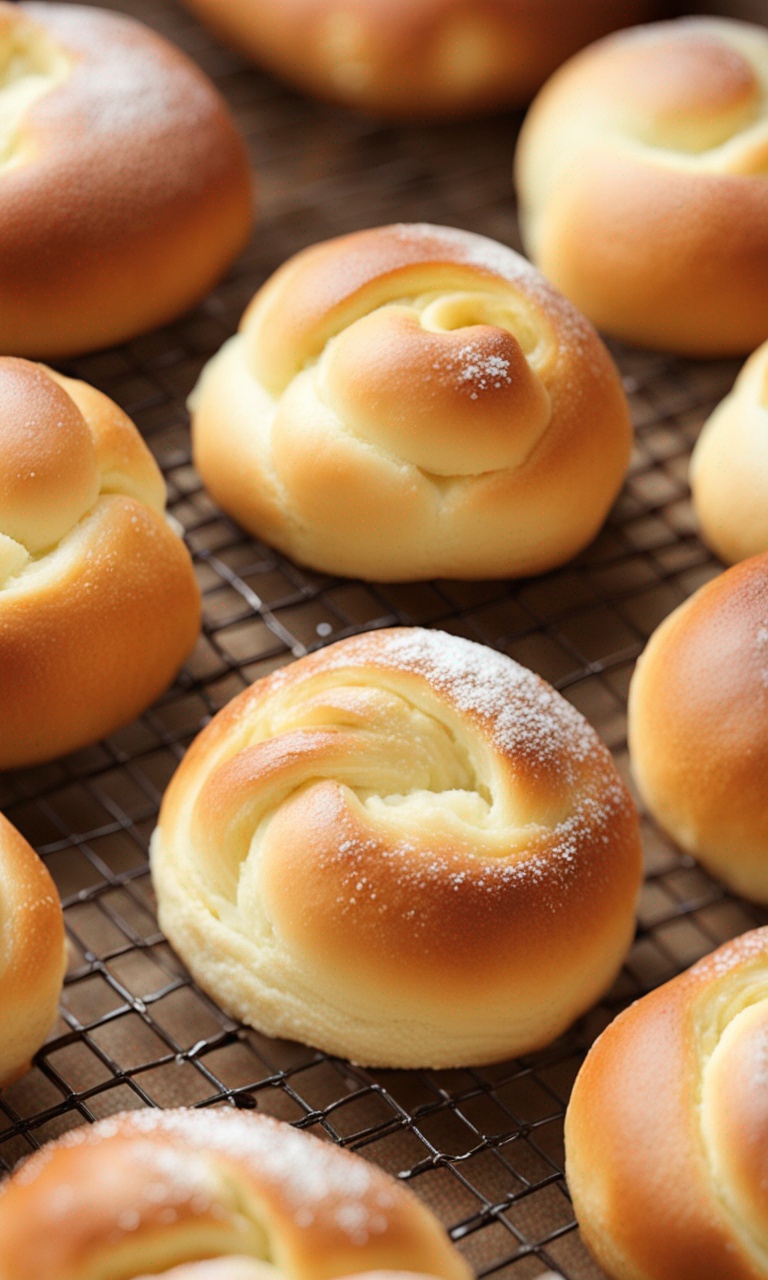 Soft & Fluffy Milk Brioche Rolls The Perfect Companion to Your Morning
