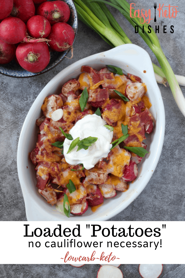 Loaded Baked Potato Bowl (low carb) * Easy Keto Dishes