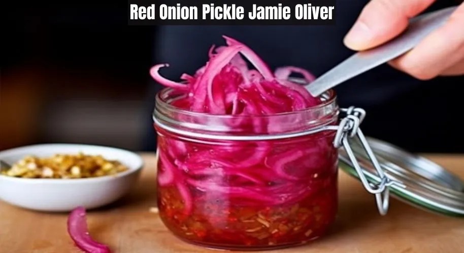 Red Onion Pickle Jamie Oliver Easy Kitchen Guide