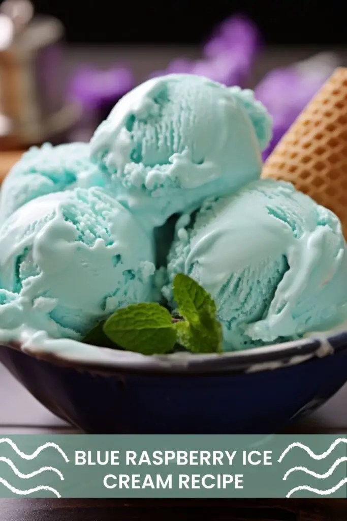 Blue Raspberry Ice Cream Recipe Easy Kitchen Guide
