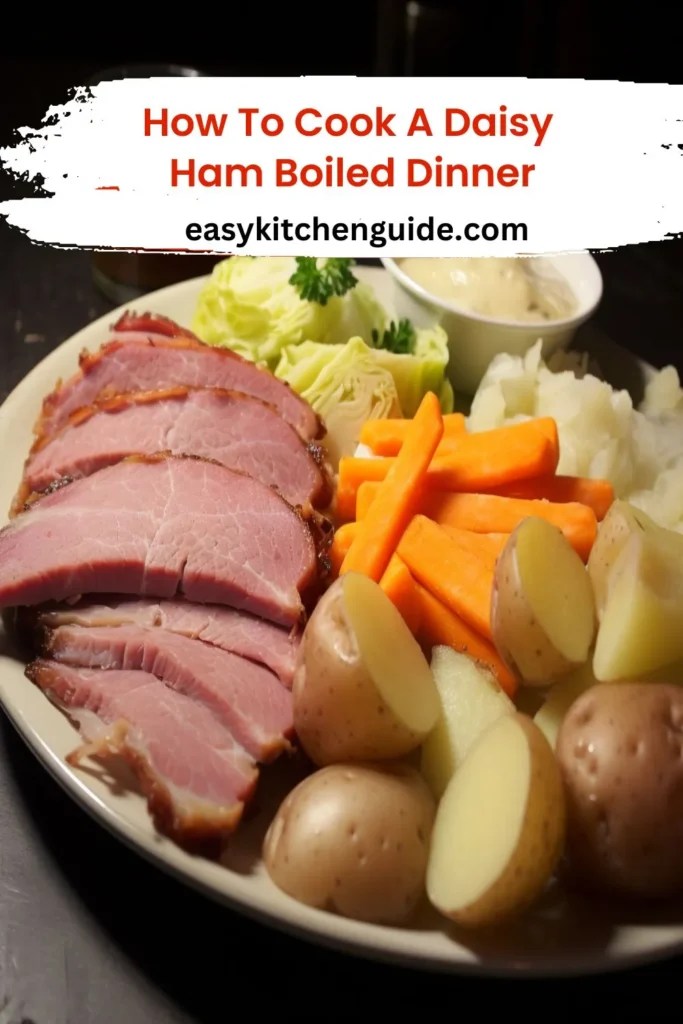 How To Cook A Daisy Ham Boiled Dinner Easy Kitchen Guide