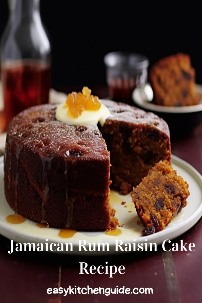 Jamaican Rum Raisin Cake Recipe Easy Kitchen Guide