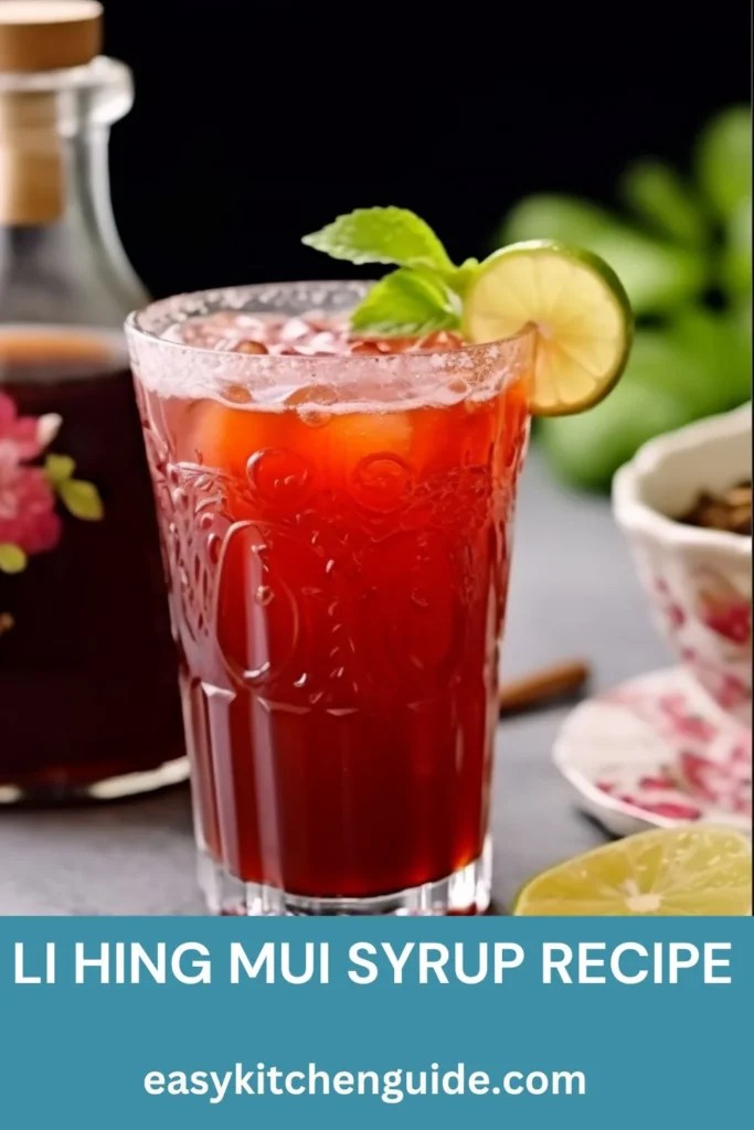 Li Hing Mui Syrup Recipe Easy Kitchen Guide