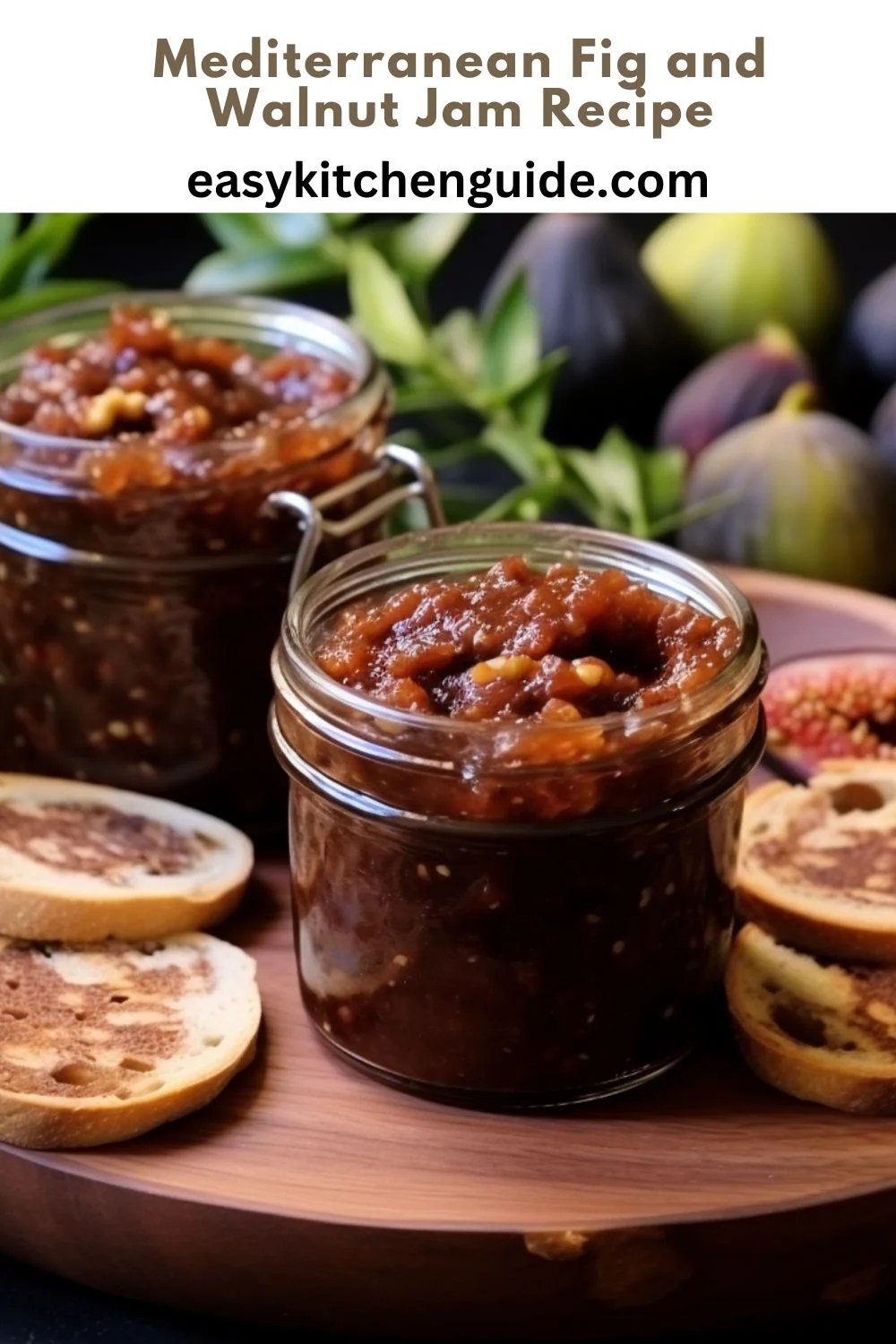 Mediterranean Fig And Walnut Jam Recipe Easy Kitchen Guide
