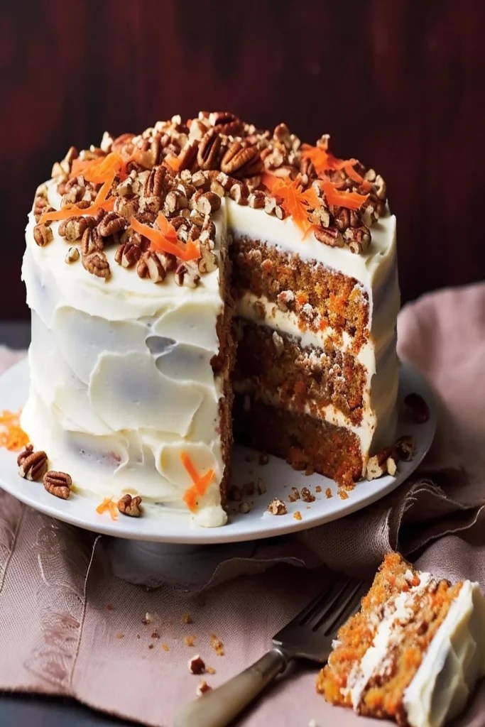 Carrot Cake With Pecans Easy Kitchen Guide