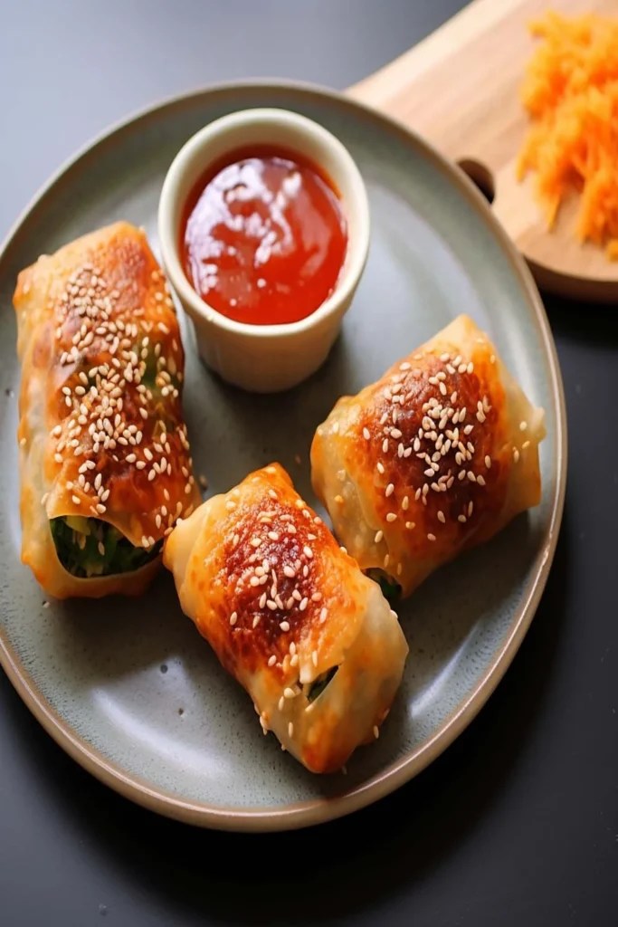 Spicy Noodle Spring Rolls Easy Kitchen Guide