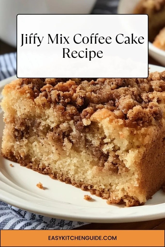 Jiffy Mix Coffee Cake Recipe Easy Kitchen Guide