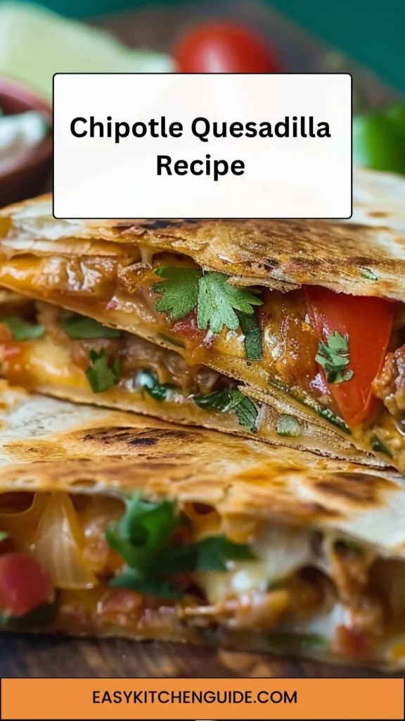 Chipotle Quesadilla Recipe Easy Kitchen Guide