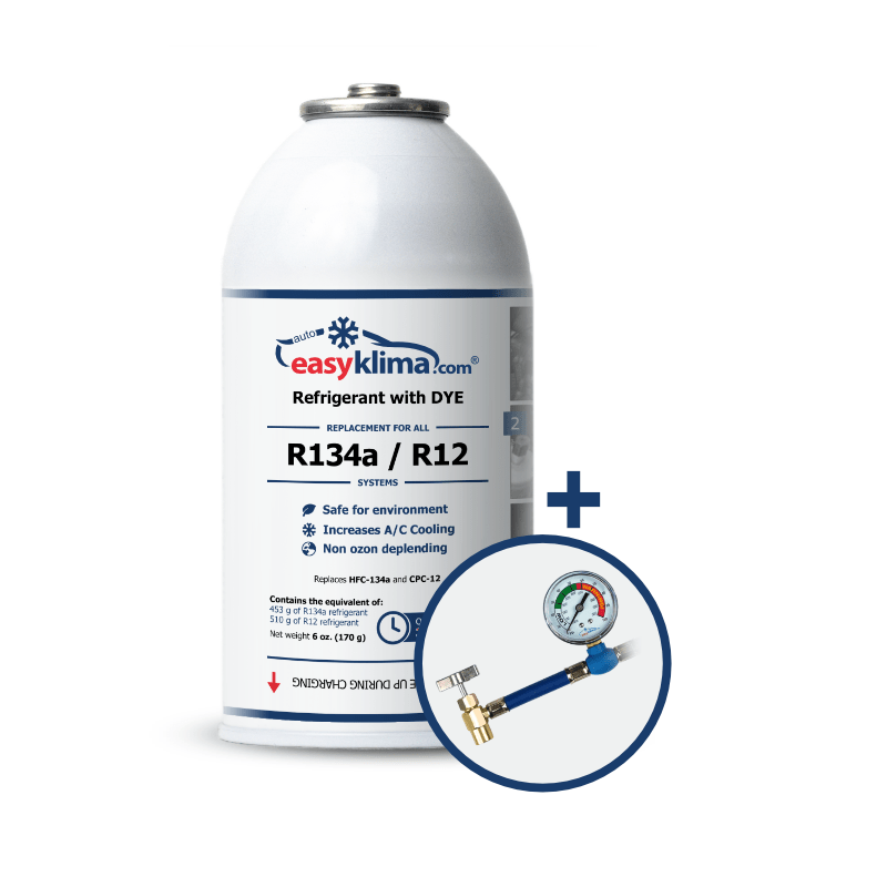 R134a kältemittel nachfüllset, kältemittel R134a, klimaanlage nachfüllset