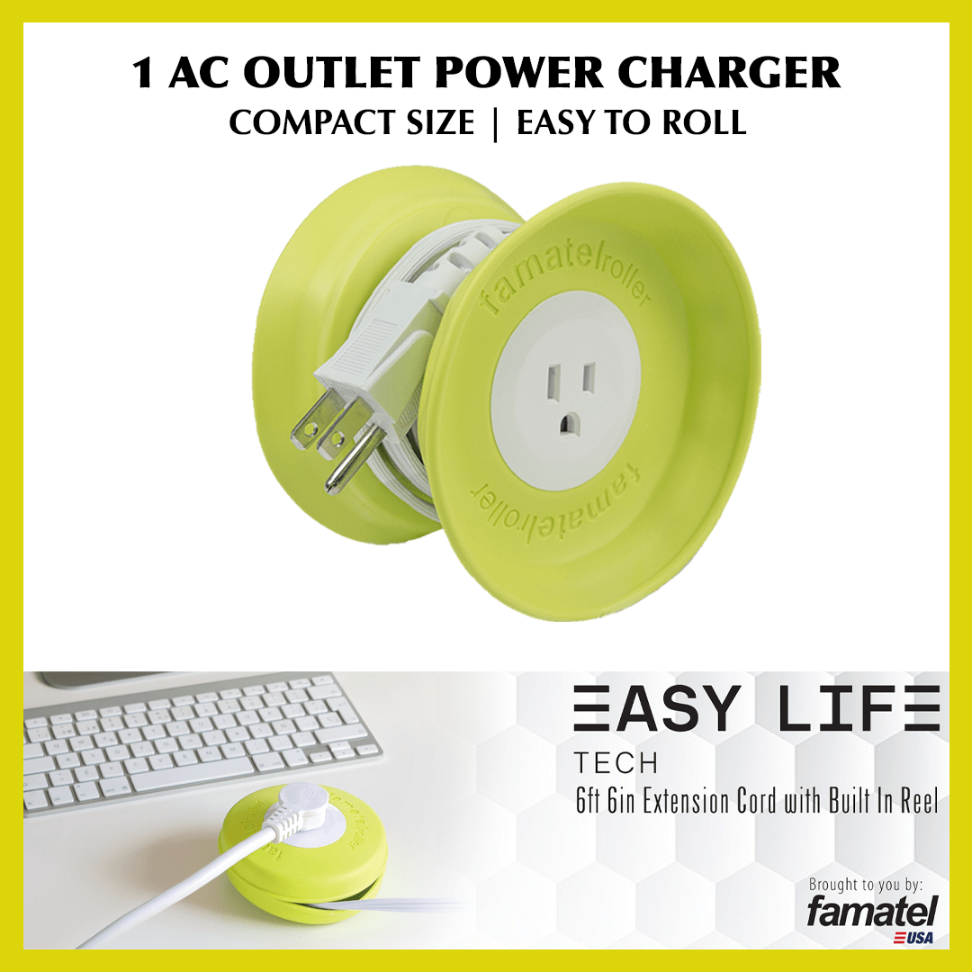 1 AC Outlet Power Charger EasyLife Tech by FAMATEL