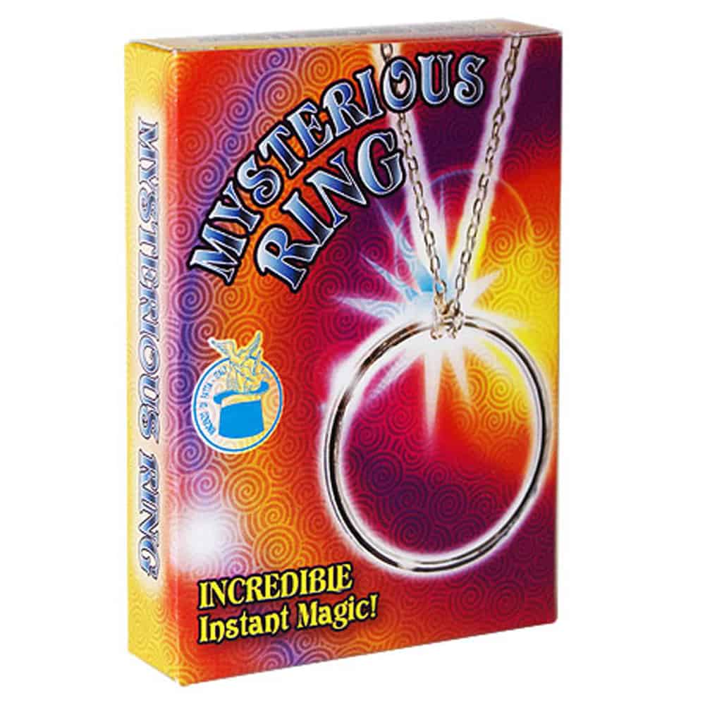 PRO Ring On Chain Linking Ring and Chain Street Easy Magic Tricks With Box