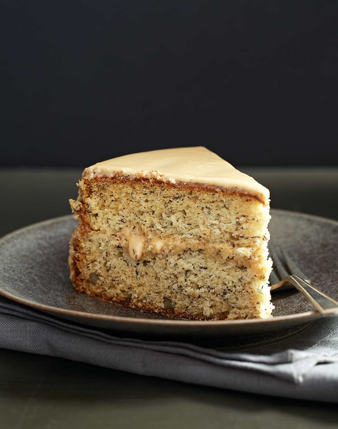 Banana Nut Cake with Caramel Icing Easy Meals for All
