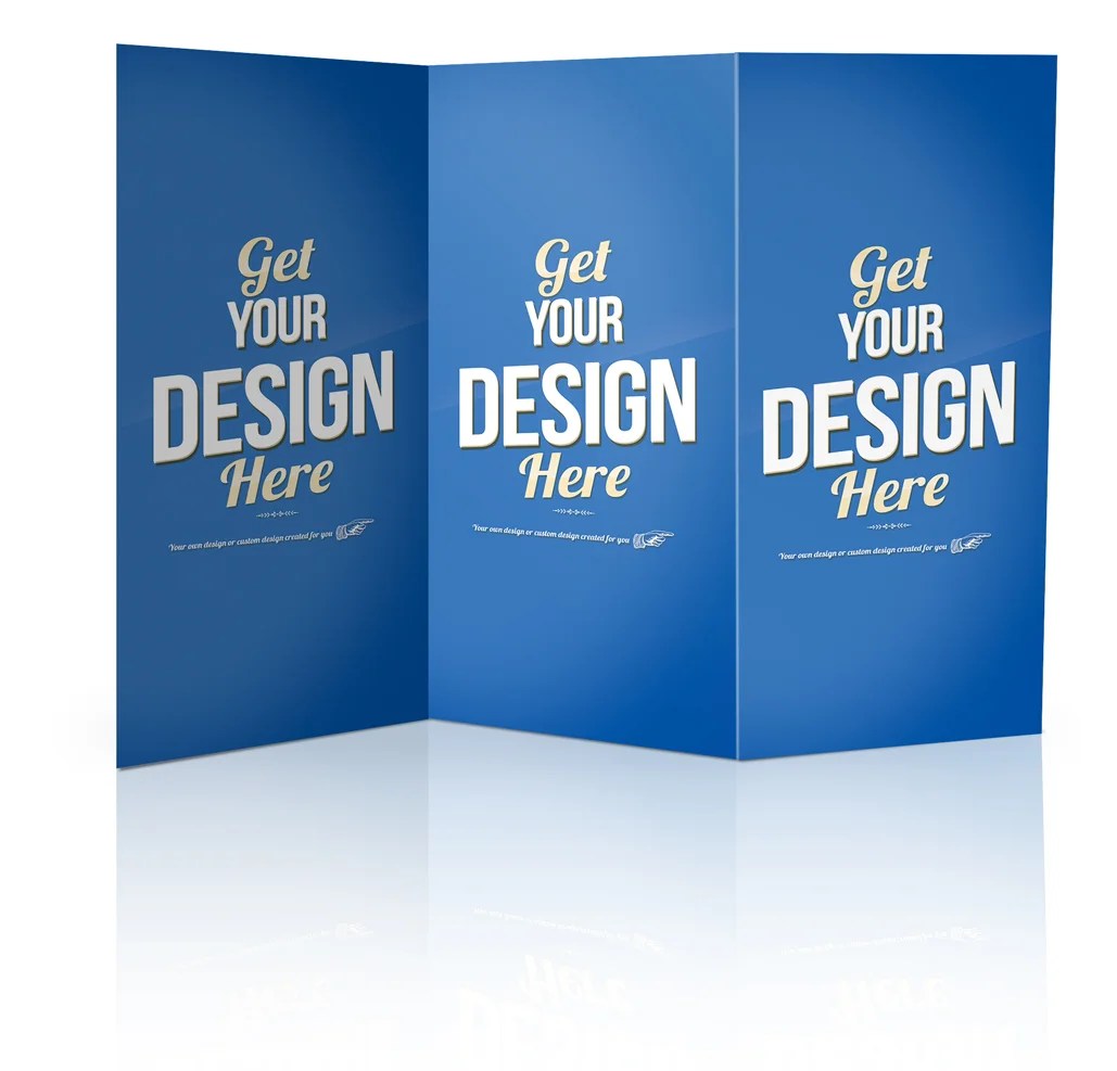 Brochure TriFold Your own design or custom designed