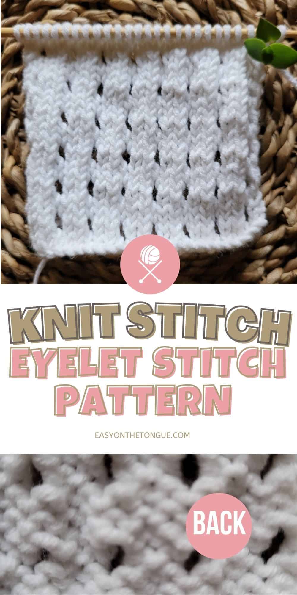 Free Easy Knit Square Pattern to Make a Quick Throw