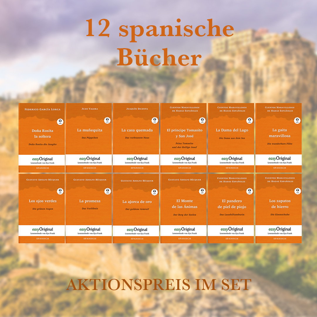 12 spanische Bücher