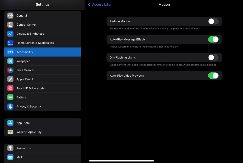 Epileptic Protection Your Apple Device’s Screen can Automatically Dim