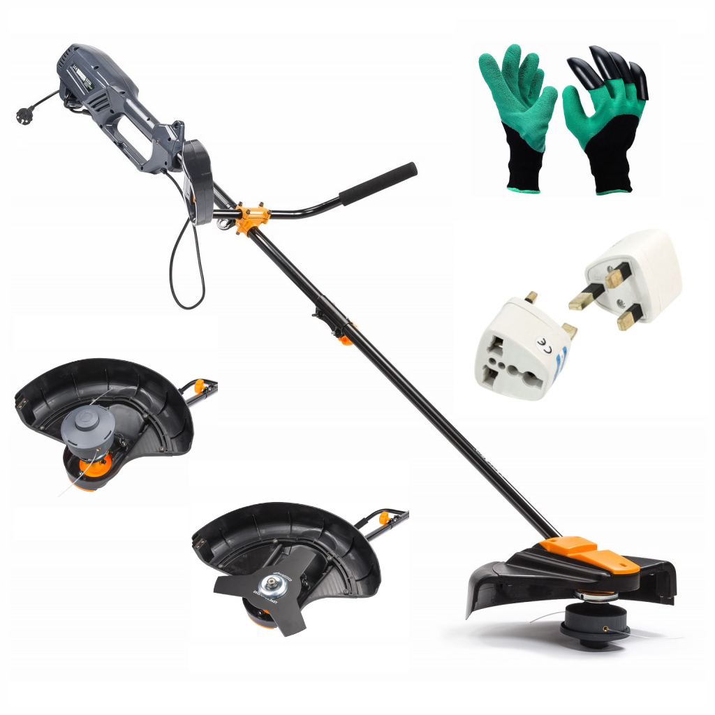 Electric Brush Cutter Brushcutter Grass Strimmer 2500W 7500 RPM eBay