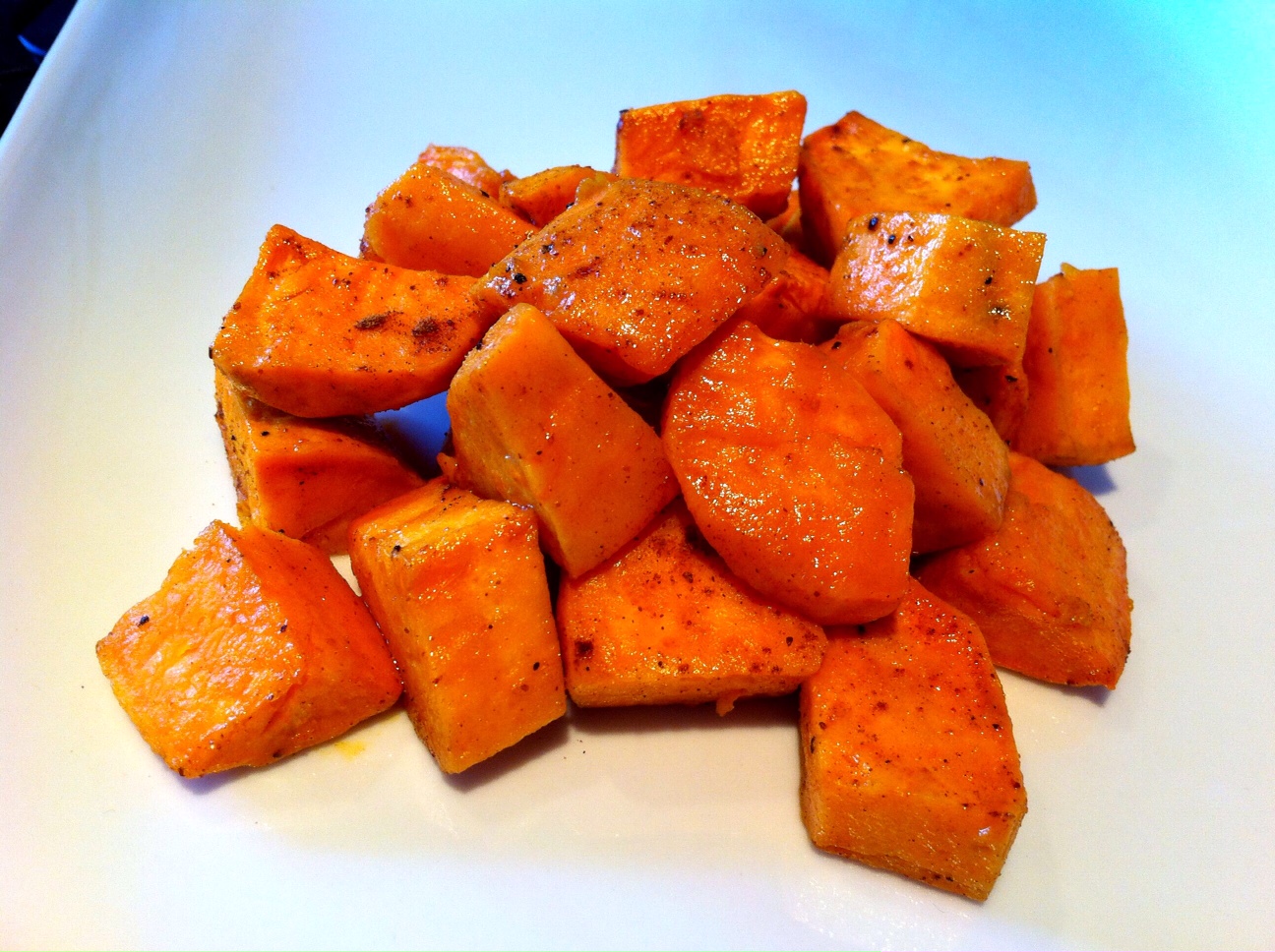 Roasted Sweet Potatoes with Three Spice Blend Easy Peasy Eats