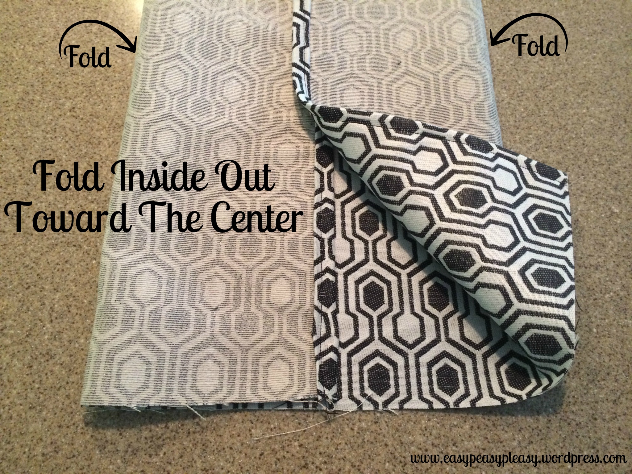 Sew Easy Envelope Pillow Cover Easy Peasy Pleasy