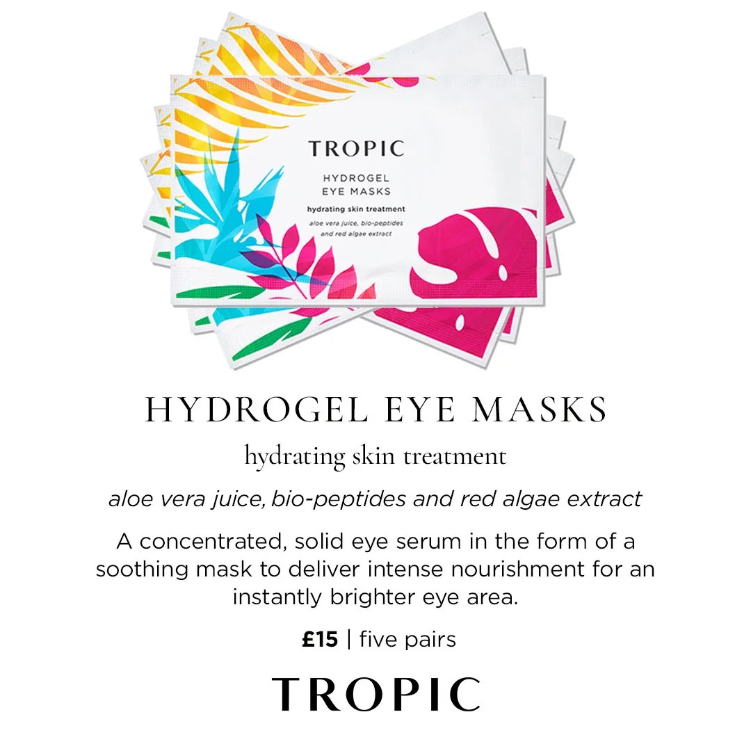 The New UltraHydrading Hydrogel Face Mask From Tropic