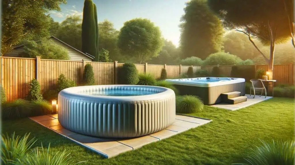 Differences Between Regular And Inflatable Hot Tubs