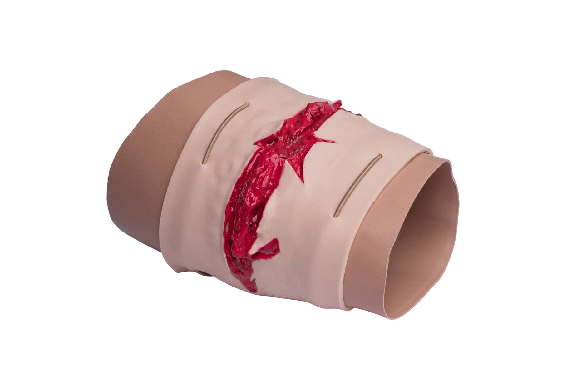 Deep Laceration Or Stab Wound Moulage, L012 EASY PRACTICE Advanced