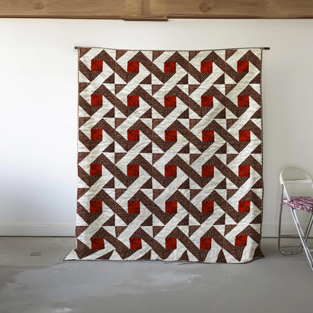 Ruby Maze Quilt Pattern Easy Quilt Pattern