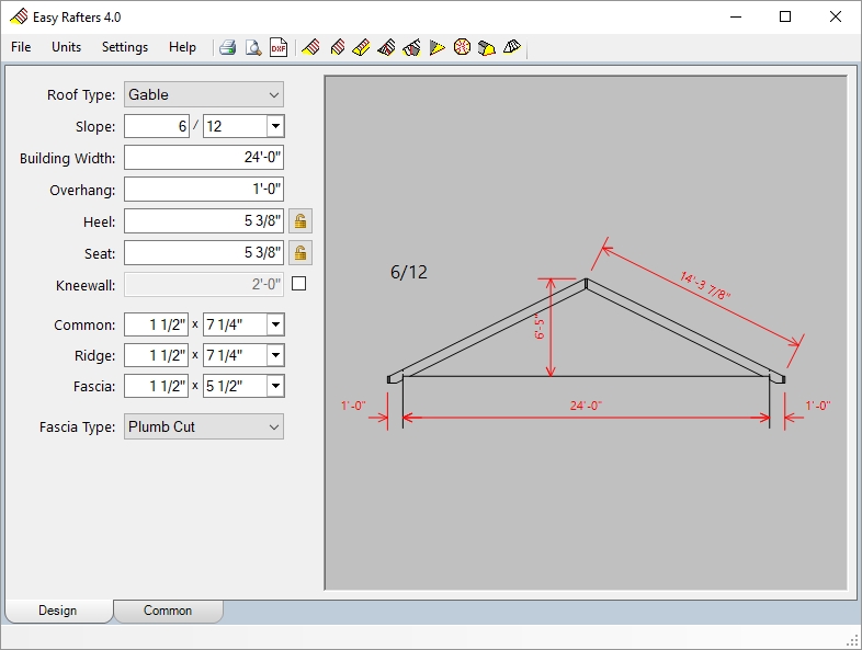 Roof Rafter Calculator