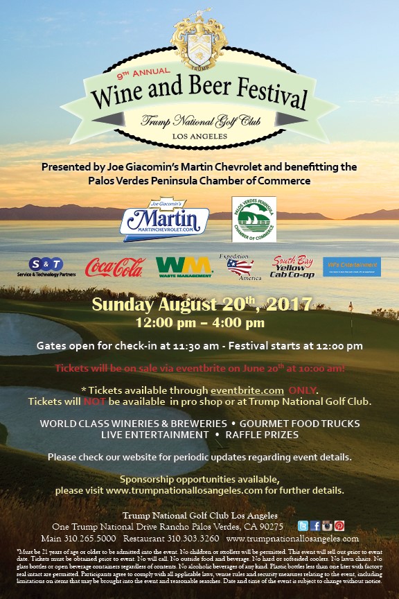 The 9th Annual Wine and Beer Festival Easy Reader News