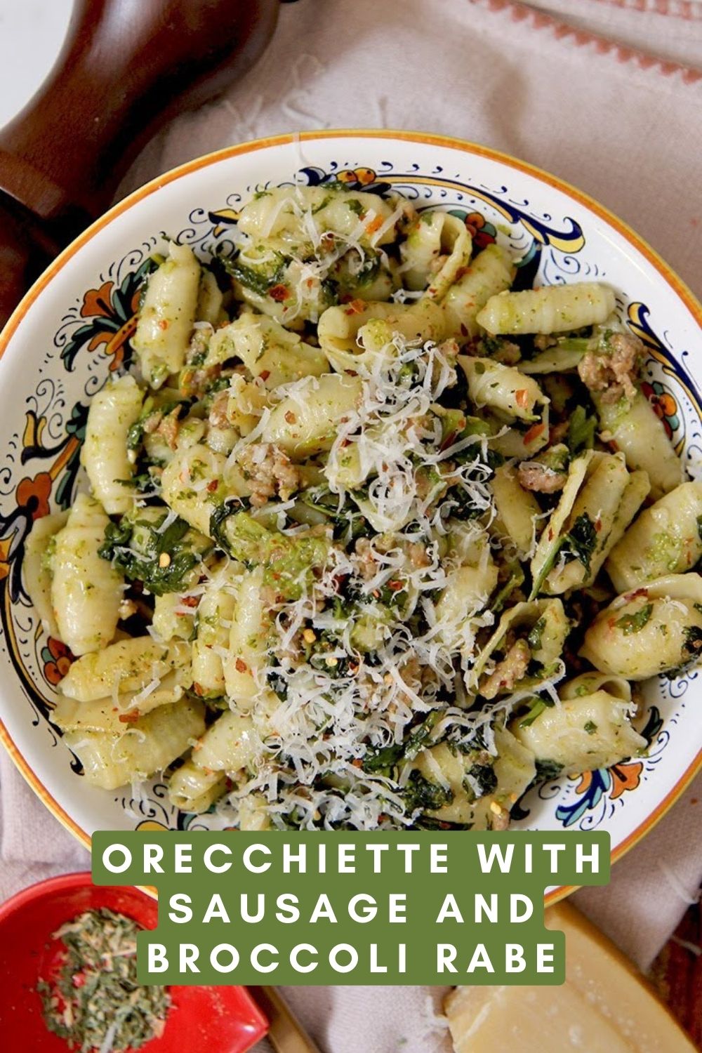 Orecchiette with Sausage and Broccoli Rabe Easy Recipe Chef