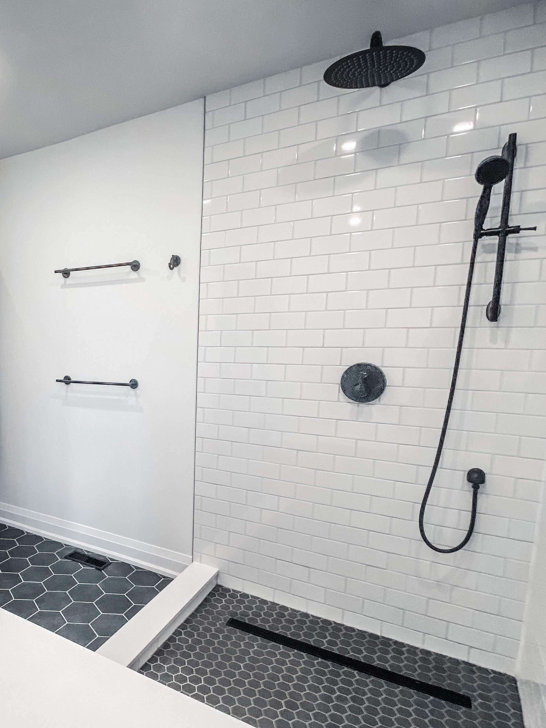 Enlarging and Moving a Shower in a Bathroom Remodel EasyRenovation