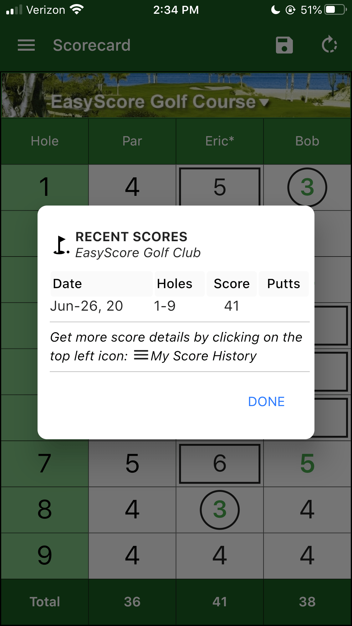 Golf Scorecard App Australia GOLF SCORE MANAGEMENT APP Android Apps