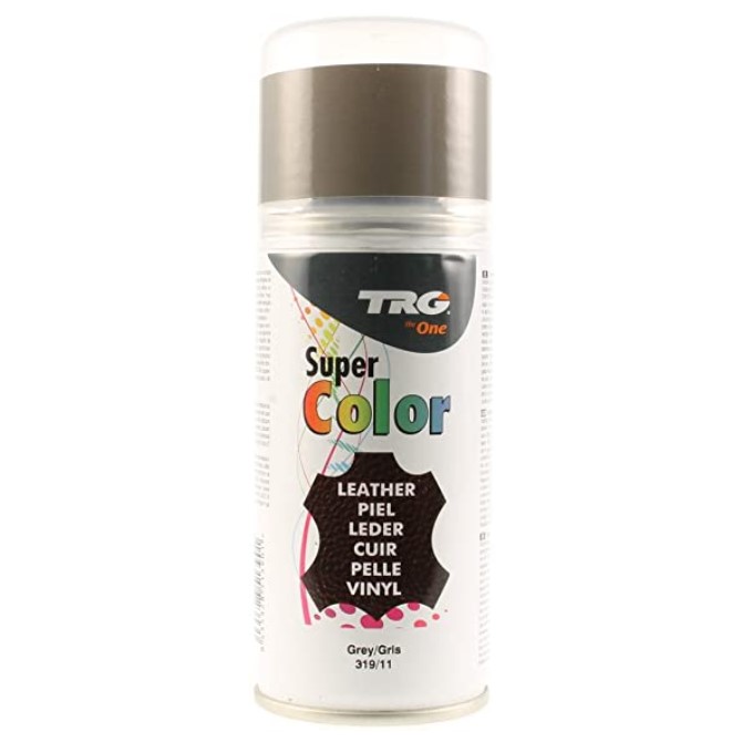 Grey Spray Paint shoe dye spray for leather shoes and boots