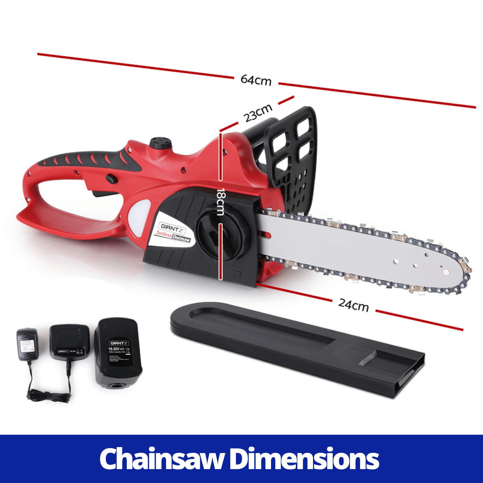 Chainsaw Dimensions