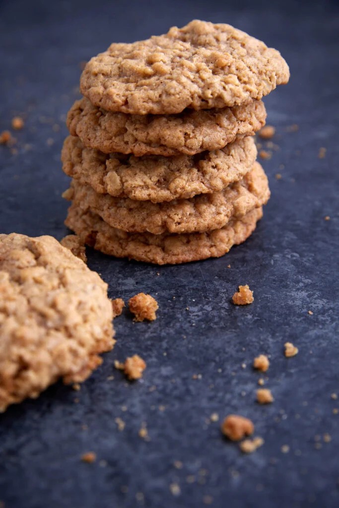 Chewy Rice Krispie Oatmeal Cookies