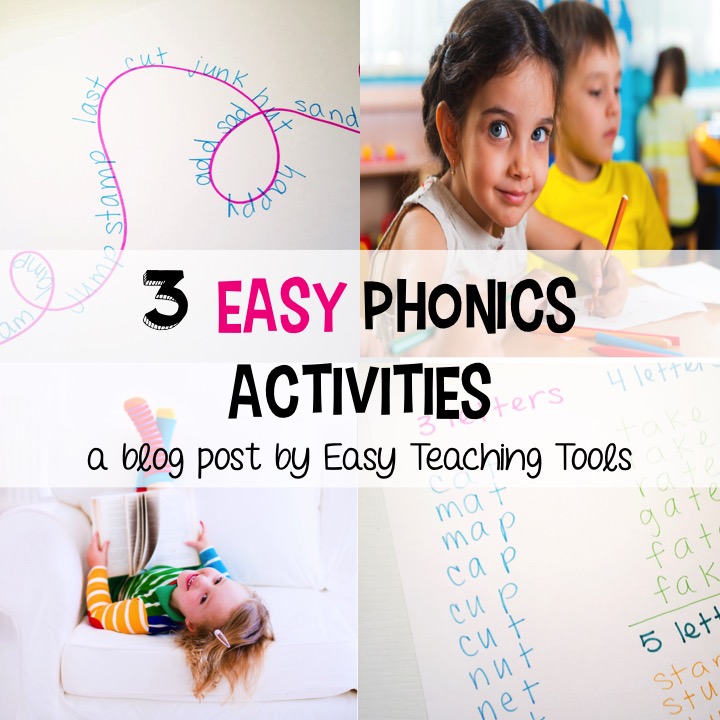 Phonics Activities and Games for K2 Easy Teaching Tools