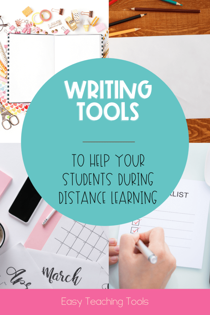 Writing Tools to Help Your Students During Distance Learning Easy