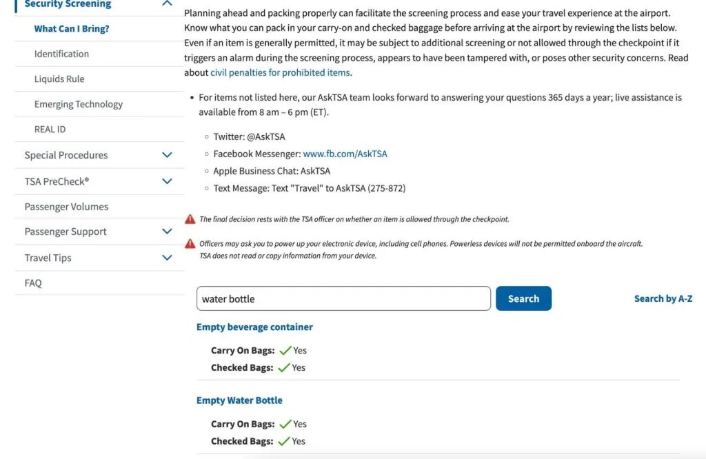 Can You Take a Hydro Flask on a Plane? (2024 TSA Guide)