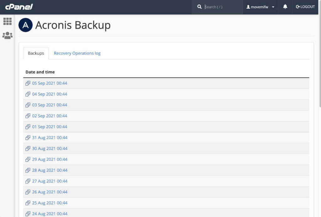 Cpanel Backup and Restore Easy  Design Tutorials