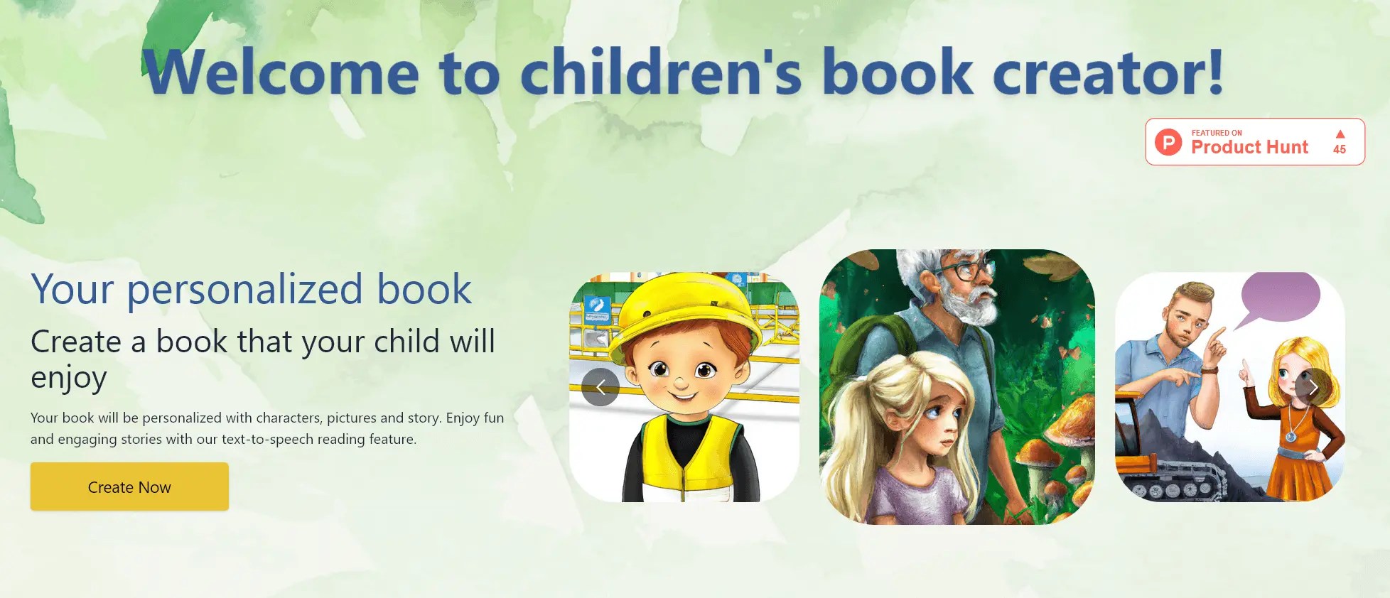 Childbook AI Boost Your Child's Learning with Childbook AI AI Story