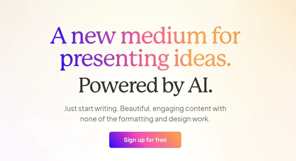 Gamma App - Easy With AI