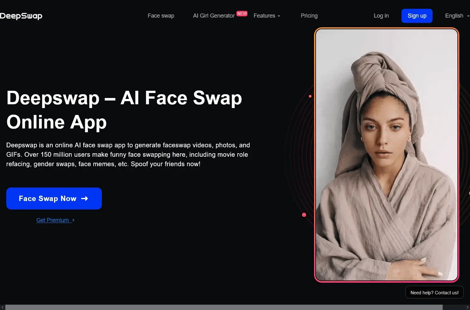 Deepswap AI Face Swapping App Easy With AI