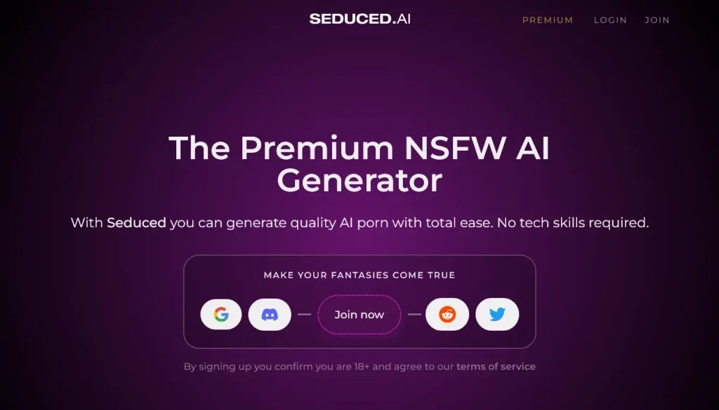 SeducedAI Premium NSFW AI Image Generator Easy With AI