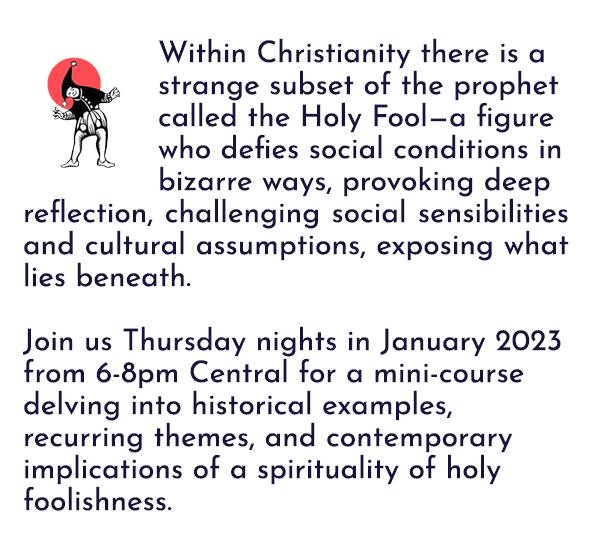 The Holy Fool Radical Discipleship