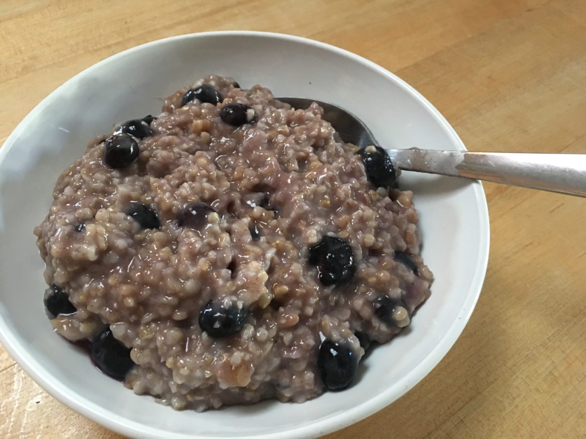 Hearty Steel Cut Oats Eat and Live Healthfully