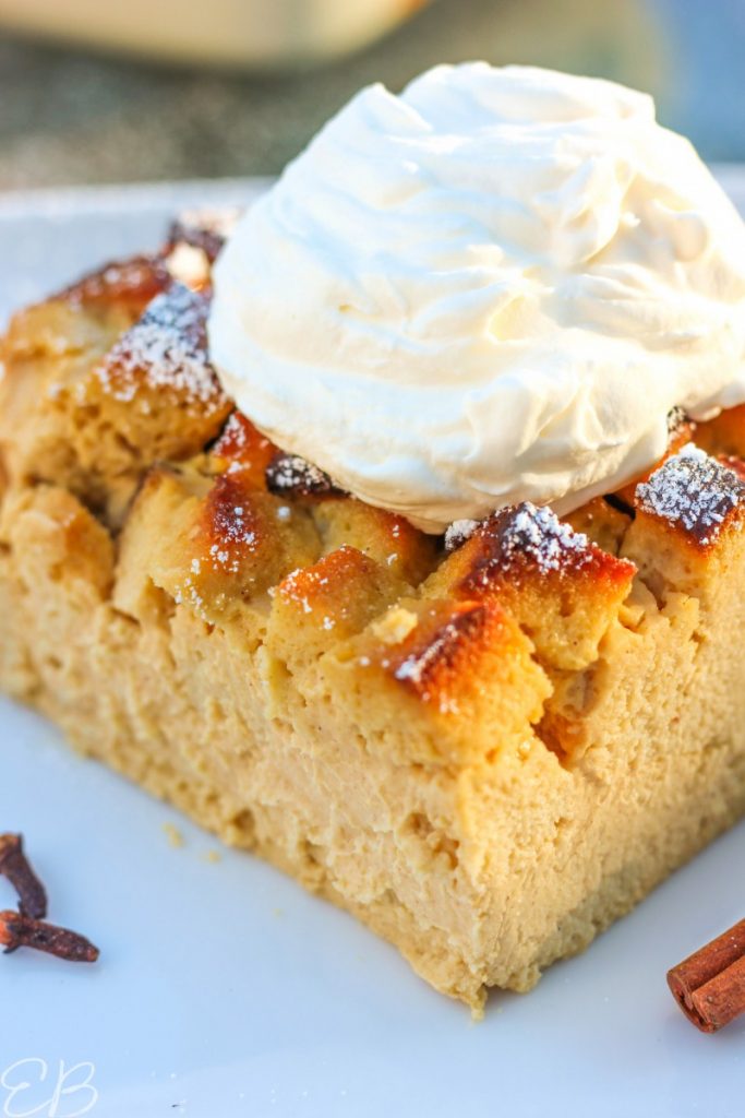 Pumpkin Cream Cheese Bread Pudding (Keto Paleo Low Carb GF) Eat