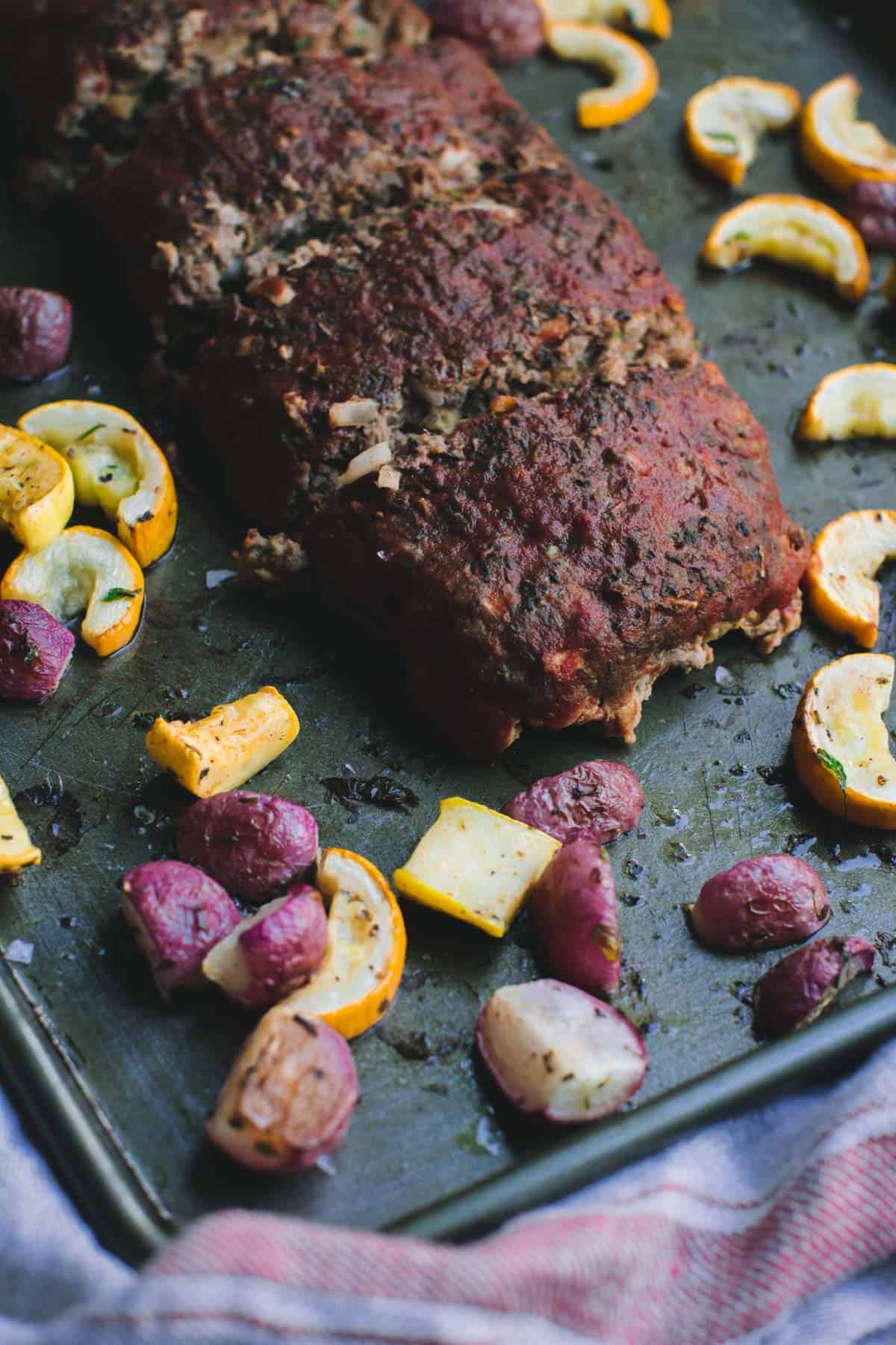 Keto Meatloaf Dinner
