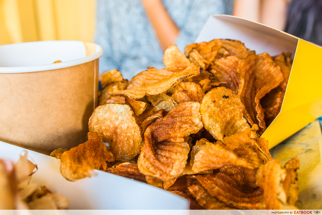Big Fish Small Fish Review Fish And Chips With A Variety Of Sauces At 6.90 Nett At Punggol