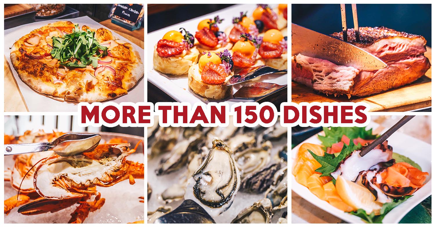 Edge Review Hotel Dinner Buffet With >150 Dishes Including Korean Food