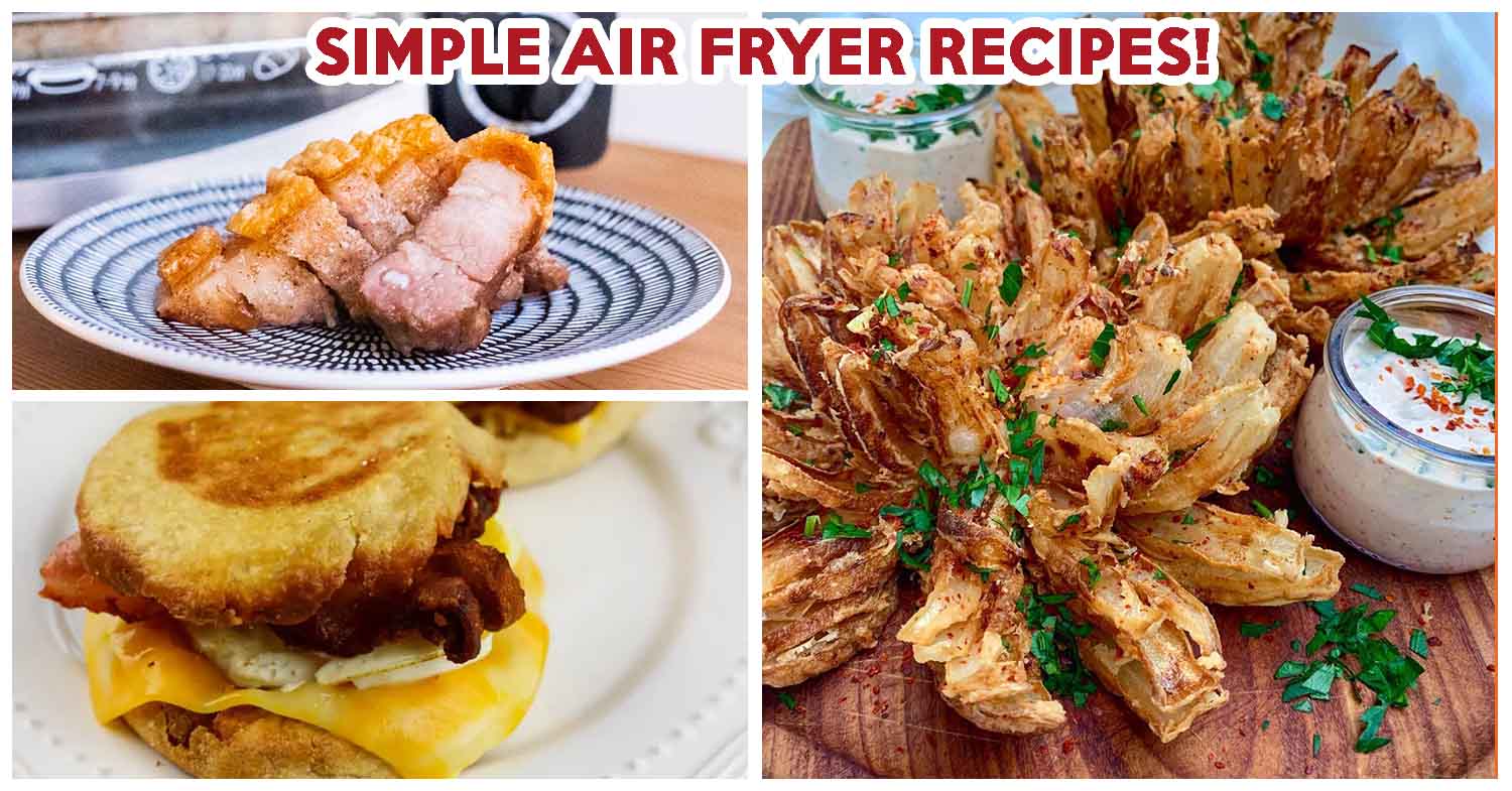 10 Air Fryer Recipes To Make Roast Pork, Prata Curry Puff, “McMuffins
